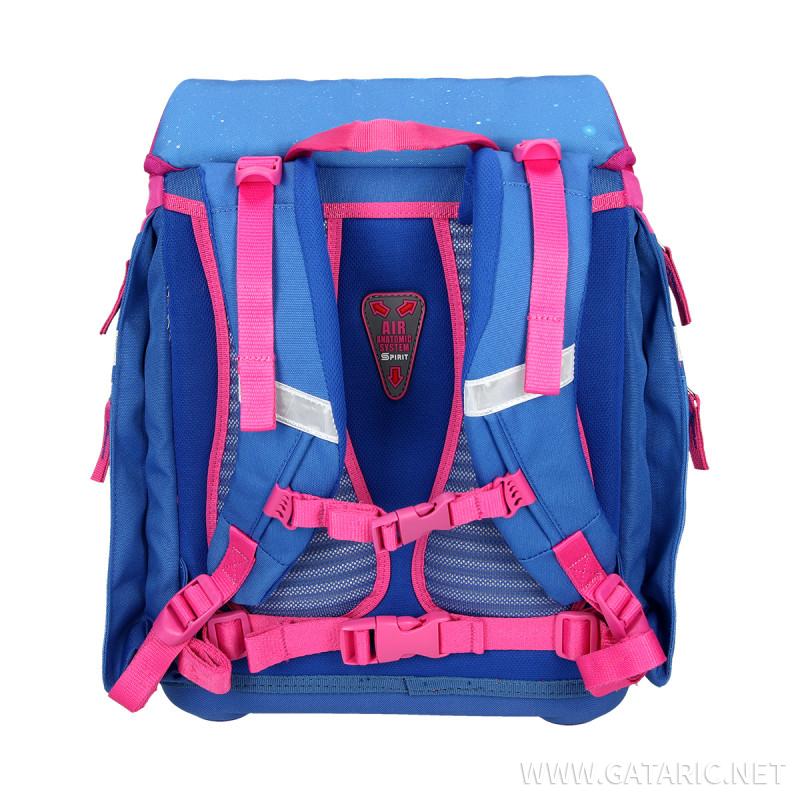 School bag set ''UNICORN'' Prolight 5-Pcs (LED buckle)