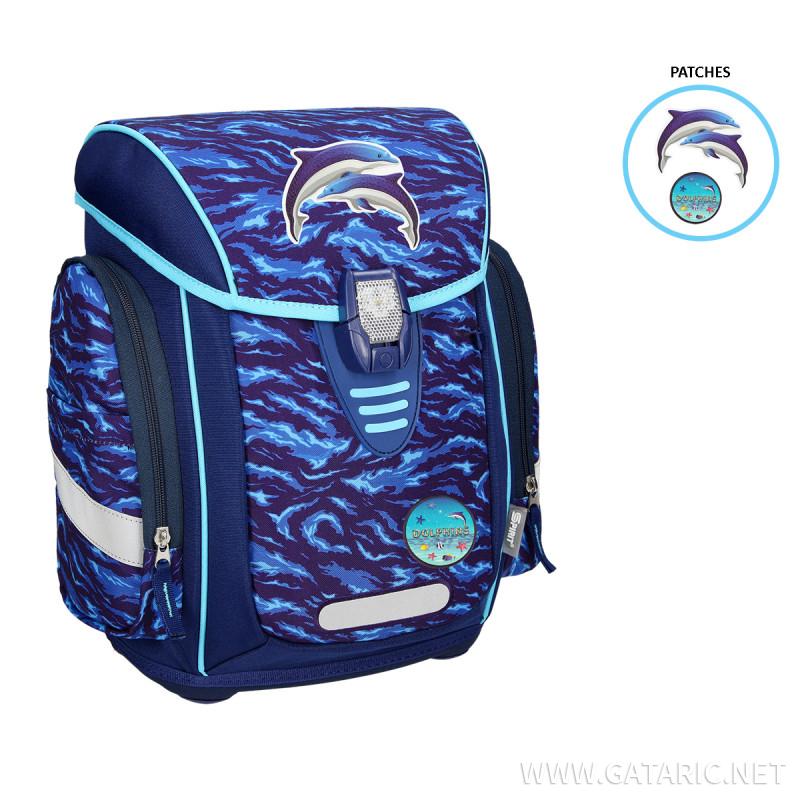 School bag set ''COSMO 06'' 6-Pcs (LED buckle)