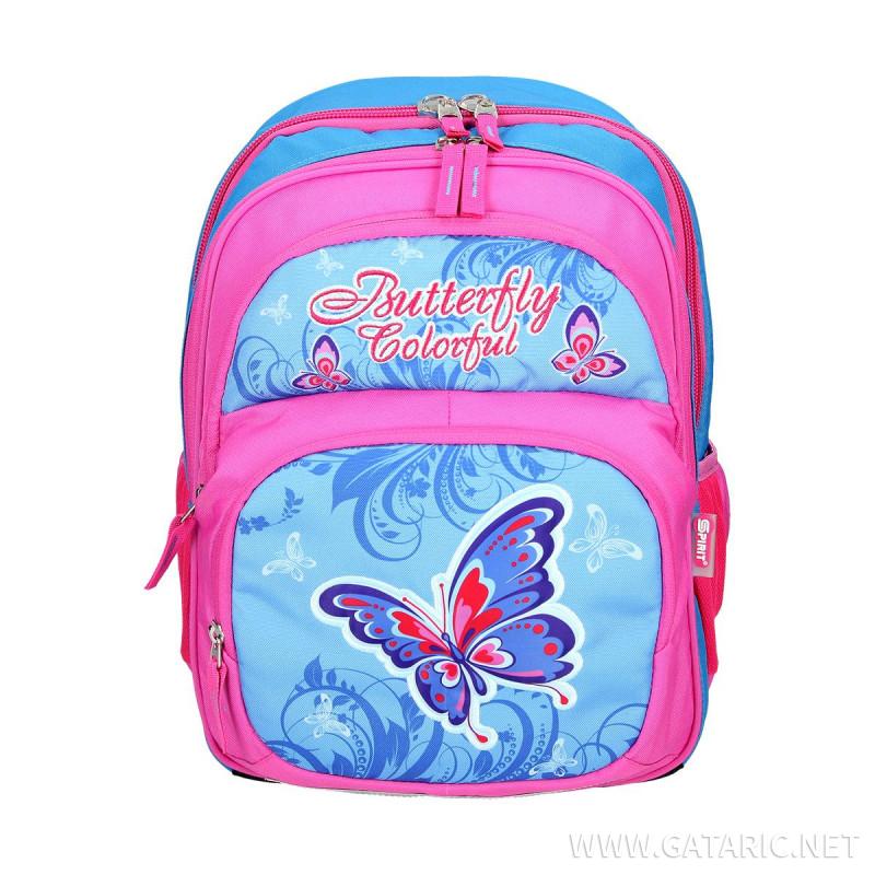 Butterfly school bag clearance