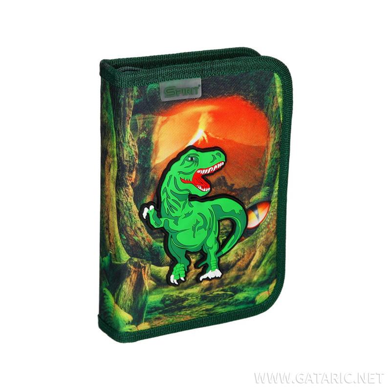 Pencil case 3D ''T-REX'' 1-Zipper, 50-pcs