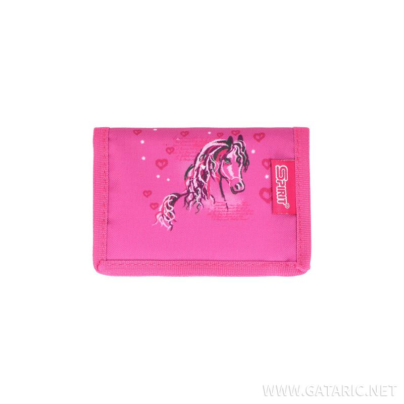 School bag set ''HORSE'' Prolight 5-Pcs (LED buckle)