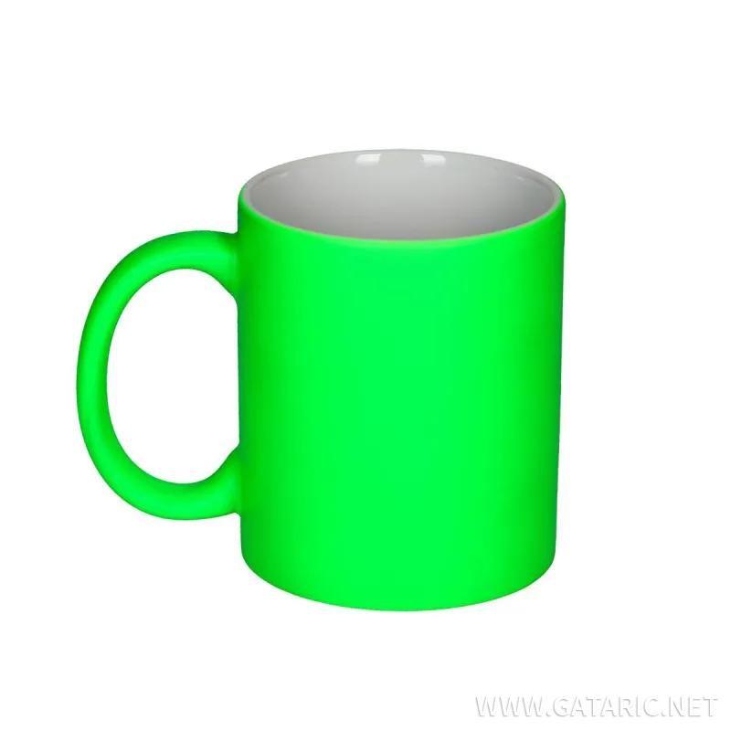 Ceramic Mug ''Neon Green'' 