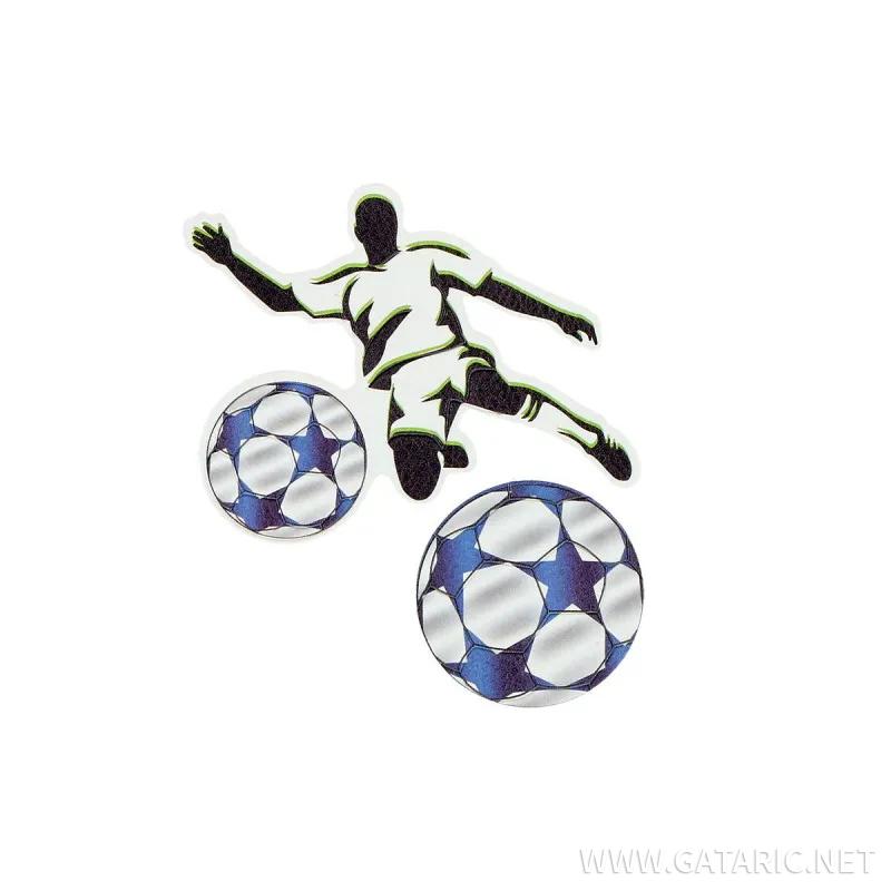 Stiker ''FOOTBALL PLAYER'' Patch Me, 2/1 (Blister) 