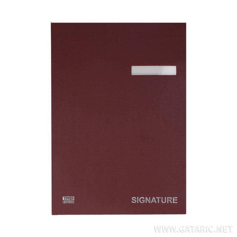 Signature Book Cardboard MS20, 240 x 322mm