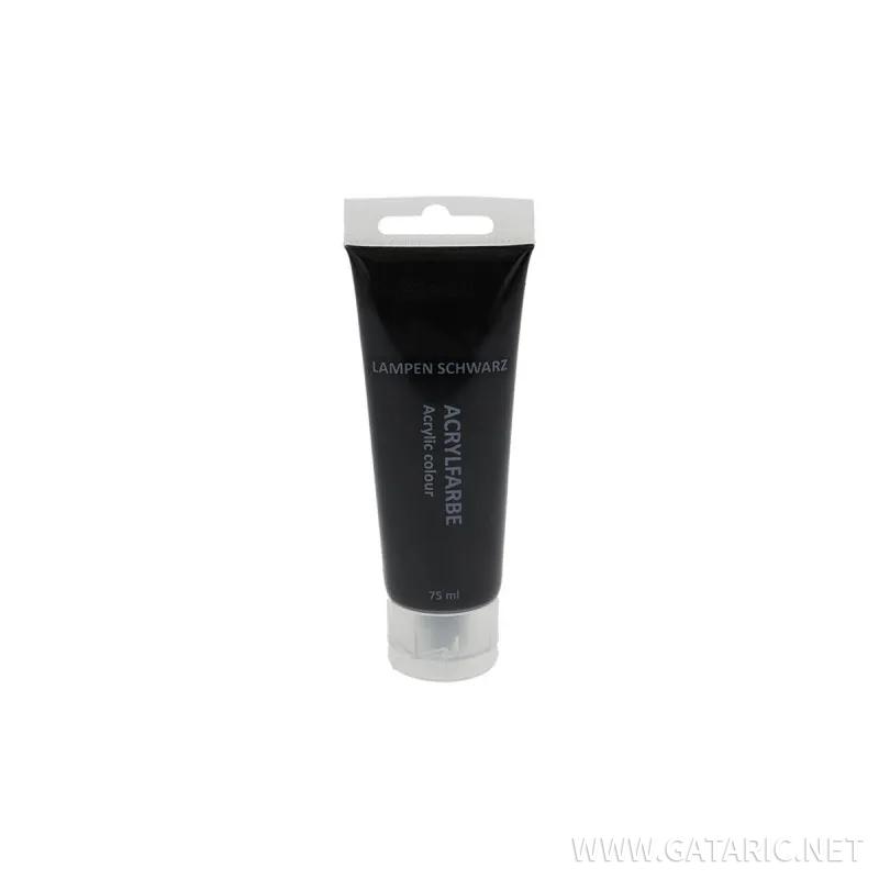 Akrilna Boja 75ml Crna 
