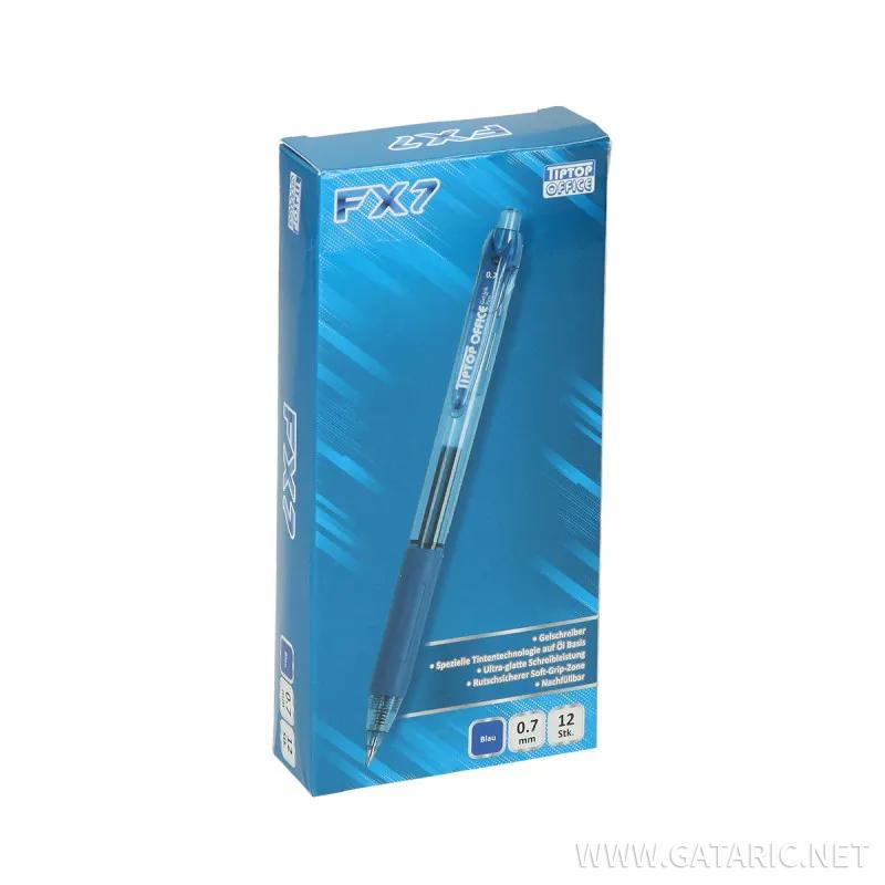 Gel Olovka ''FX7'' 1/1, 0.7m, Plava 