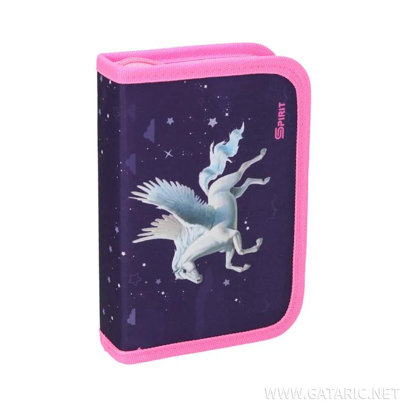 Pencil case ''PEGASUS'', 1-Zipper, 24-pcs