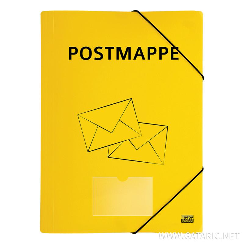 Cardboard File with Rubber Band