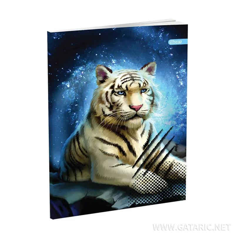 Schulheft A5, Softcover-Umschlag, Animals, 52 Blatt 