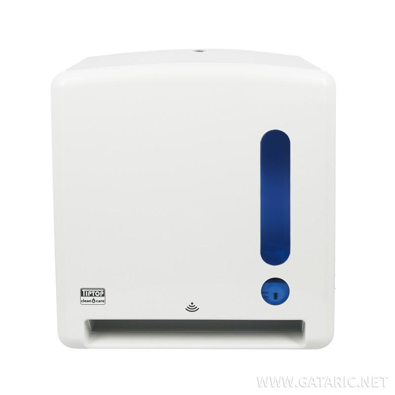 Towel dispenser with sensor