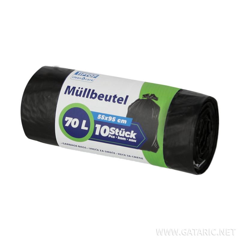 Garbage bag 70L, without drawsting 10/1
