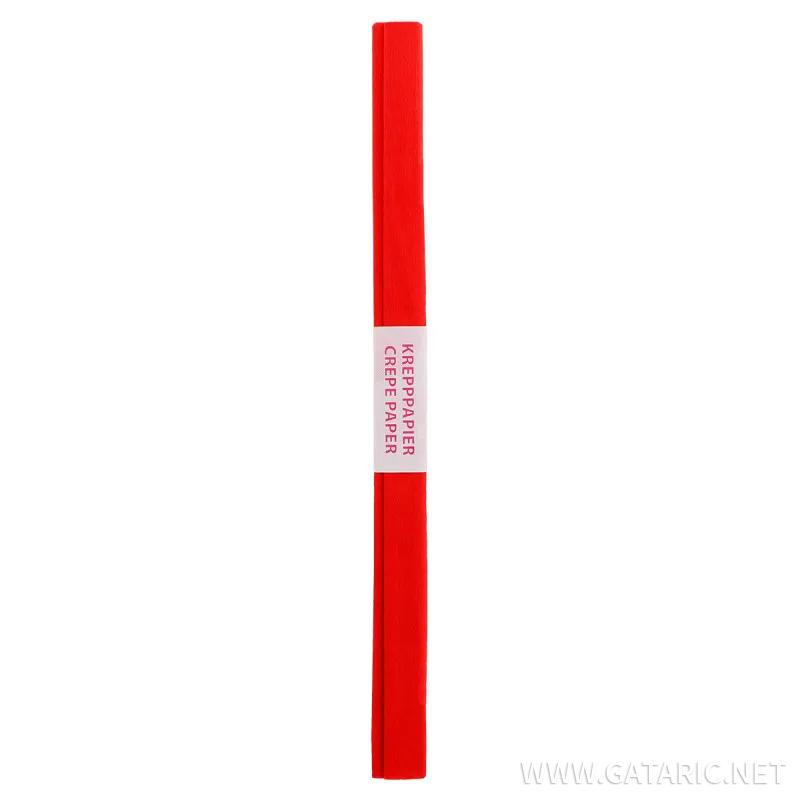 Krep papir 200 x 50cm 1/1, Crvena 