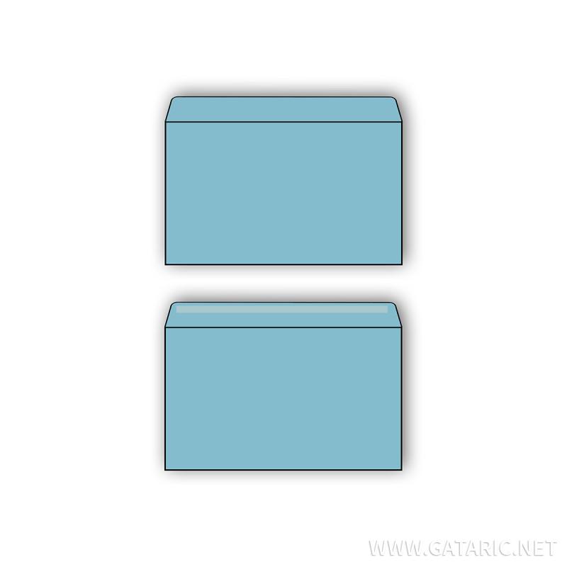 Envelope B6 17,6x12,5cm 1/1000, Blue