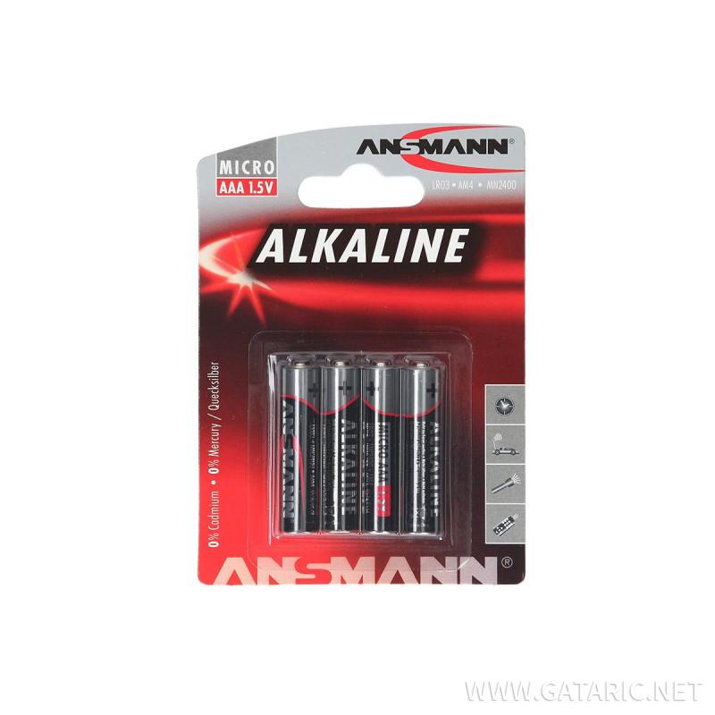 Alkaline batteries