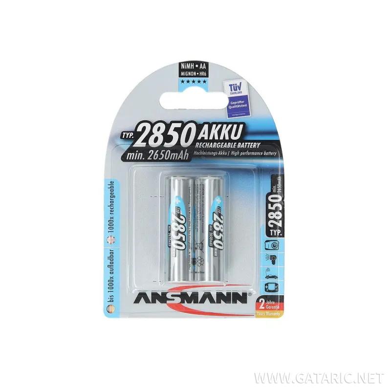 Wiederaufladbare Batterien LR06 2850mAh 
