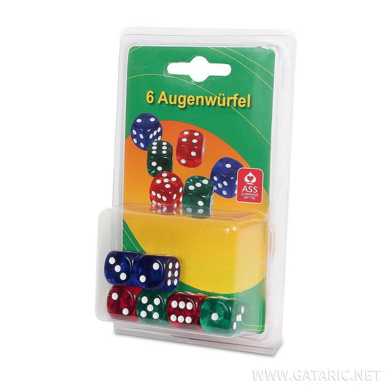 Yamb cubes, 6pcs pack