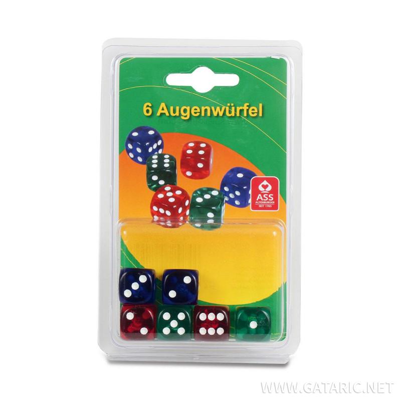 Yamb cubes, 6pcs pack