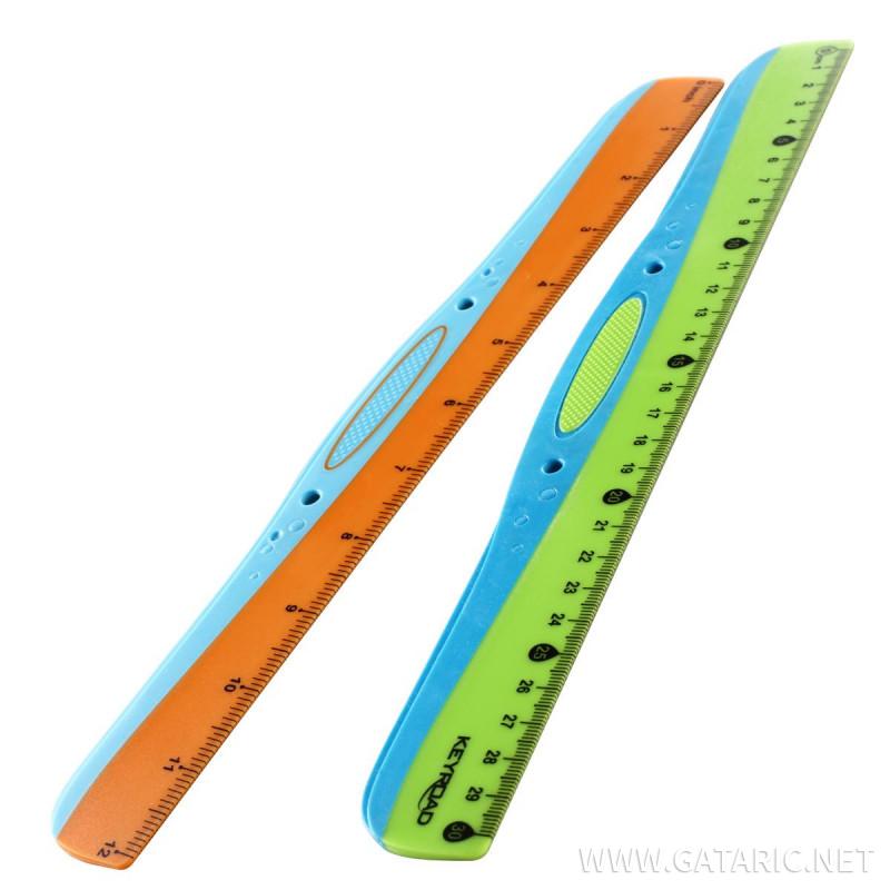 Ruler ''Soft'' 30cm, OPP Bag