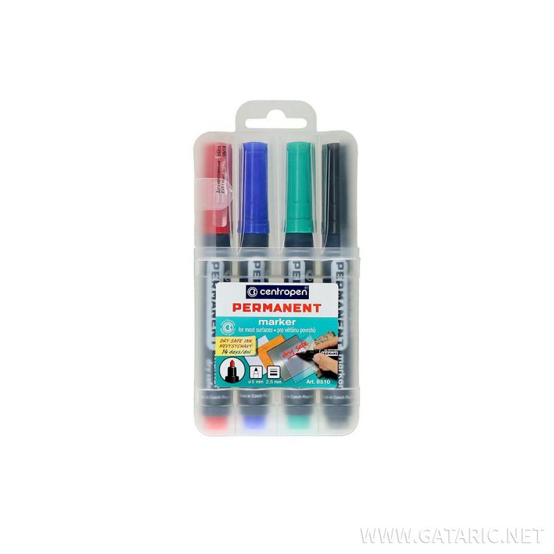 Marker permanent, 2.5mm round tip, sorto