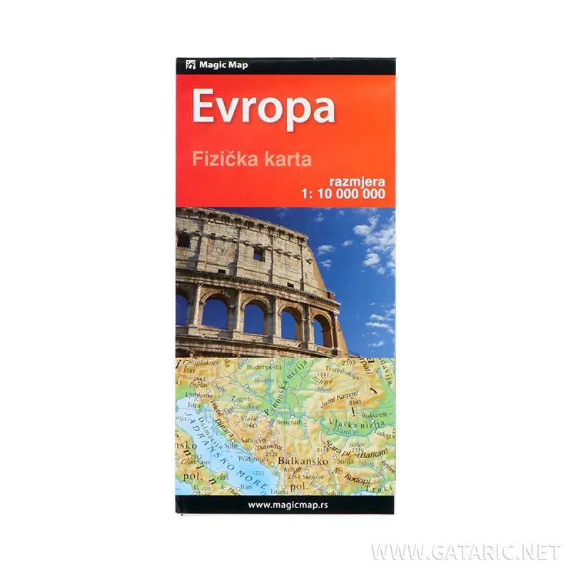 Karta Svijet latinica 